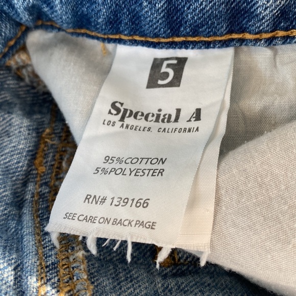 Special A- Los Angeles Ca.‎ Button Fly Jeans - Picture 6 of 6